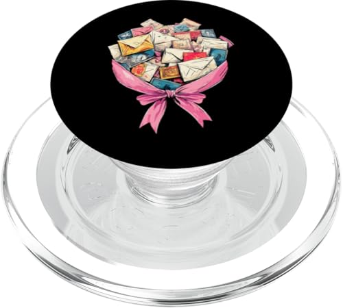 Coquette Bow Mail Carrier Female Postangestellte Post Lady Mom PopSockets PopGrip für MagSafe Coquette Bow Mail Carrier Female Postangestellte Post Lady Mom PopSockets PopGrip für MagSafe von Mailwomen Pink Coquette Ribbon Mail Carrier Gifts