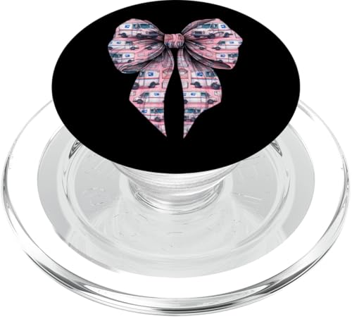 Coquette Bow Mail Carrier Female Postangestellte Post Lady Mom PopSockets PopGrip für MagSafe Coquette Bow Mail Carrier Female Postangestellte Post Lady Mom PopSockets PopGrip für MagSafe von Mailwomen Pink Coquette Ribbon Mail Carrier Gifts