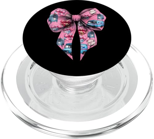 Coquette Bow Mail Carrier Female Postangestellte Post Lady Mom PopSockets PopGrip für MagSafe Coquette Bow Mail Carrier Female Postangestellte Post Lady Mom PopSockets PopGrip für MagSafe von Mailwomen Pink Coquette Ribbon Mail Carrier Gifts