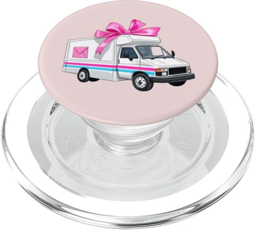 Coquette Bow Mail Carrier Female Postangestellte Post Lady Mom PopSockets PopGrip für MagSafe Coquette Bow Mail Carrier Female Postangestellte Post Lady Mom PopSockets PopGrip für MagSafe von Mailwomen Pink Coquette Ribbon Mail Carrier Gifts