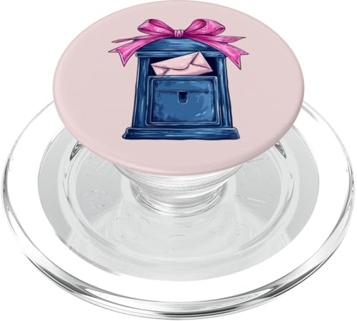Coquette Bow Mail Carrier Female Postangestellte Post Lady Mom PopSockets PopGrip für MagSafe Coquette Bow Mail Carrier Female Postangestellte Post Lady Mom PopSockets PopGrip für MagSafe von Mailwomen Pink Coquette Ribbon Mail Carrier Gifts