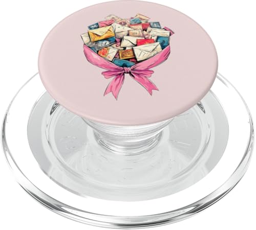 Coquette Bow Mail Carrier Female Postangestellte Post Lady Mom PopSockets PopGrip für MagSafe Coquette Bow Mail Carrier Female Postangestellte Post Lady Mom PopSockets PopGrip für MagSafe von Mailwomen Pink Coquette Ribbon Mail Carrier Gifts