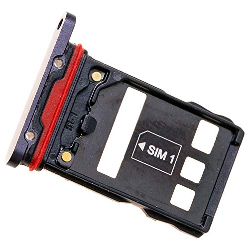 Huawei P30 Pro (VOG-L09, VOG-L29) Simkartenhalter und Nano-SD Card Fach, Original Ersatzteil, Schwarz von Mainhattan Mobile