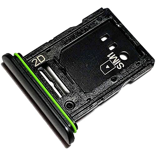 Mainhattan Mobile Simkartenhalter und Micro-SD Speicherkartenfach für Sony Xperia 10 III (XQ-BT52), Original Ersatzteil, Schwarz (503053801) von Mainhattan Mobile