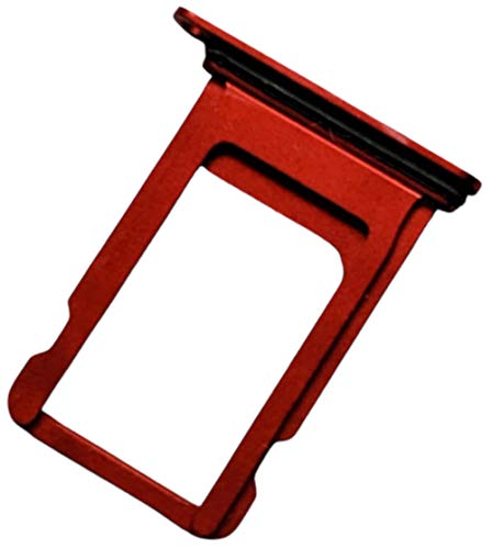 Nano SIM Kartenhalter für Apple iPhone 8 (A1905, A1863) und iPhone SE 2020 (A2296), Original Ersatzteil, Rot von Mainhattan Mobile