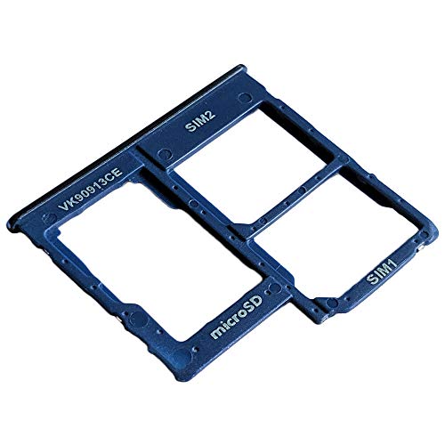 Simkartenhalter passend für Samsung Galaxy A40 (SM-A405F/DS), Originalersatz, Blau von Mainhattan Mobile
