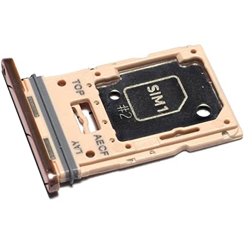 Simkartenhalter passend für Samsung Galaxy A53 5G (SM-A536B) + microSD Speicherkartenfach, Serviceware, Orange von Mainhattan Mobile