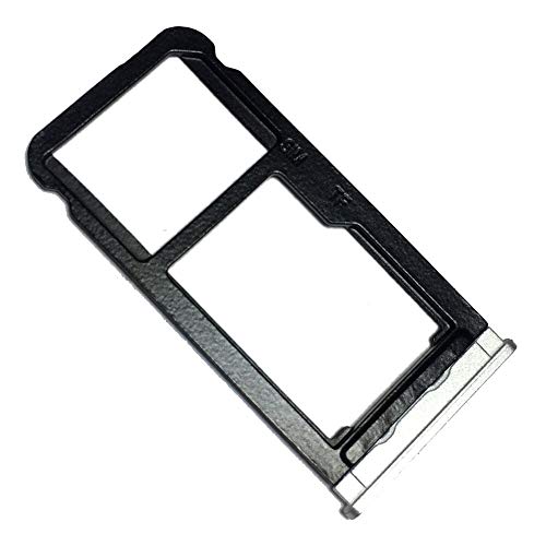 Simkartenhalter und Micro-SD Card Fach für Samsung Galaxy Tab A 8.0 (2019), Original Ersatzteil, Silber-Grau von Mainhattan Mobile