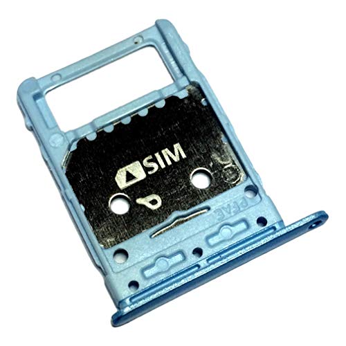 Simkartenhalter und Micro-SD Card Fach für Samsung Galaxy Tab S6 Lite, Original Ersatzteil, Blau von Mainhattan Mobile