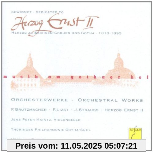 Gewidmet Herzog Ernst II. (Musik am Gothaer Hof) von Maintz