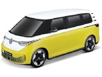 Maisto VW ID.Buzz, weiß-gelbes Modellauto im Maßstab 1:24 von Maisto