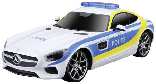 MaistoTech 581527 Mercedes AMG GT Polizei 1:24 RC Einsteiger Modellauto Elektro Heckantrieb (2WD) von MaistoTech