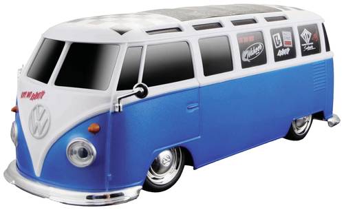 MaistoTech 581529 VW Bus Samba 1:24 RC Einsteiger Funktionsmodell Elektro Straßenmodell Frontantrie von MaistoTech