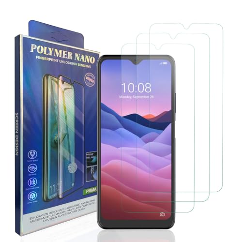 KLYEU Stücke Schutzfolie kompatibel mit ZTE Blade V2020 SMART, Gehärtetem Glas Härtegrad 9H Schutzfolie, Blasenfrei,Panzerfolie, Glas Folie, Displayschutzfolie für ZTE Blade V2020 SMART [3 Stück] von Majen