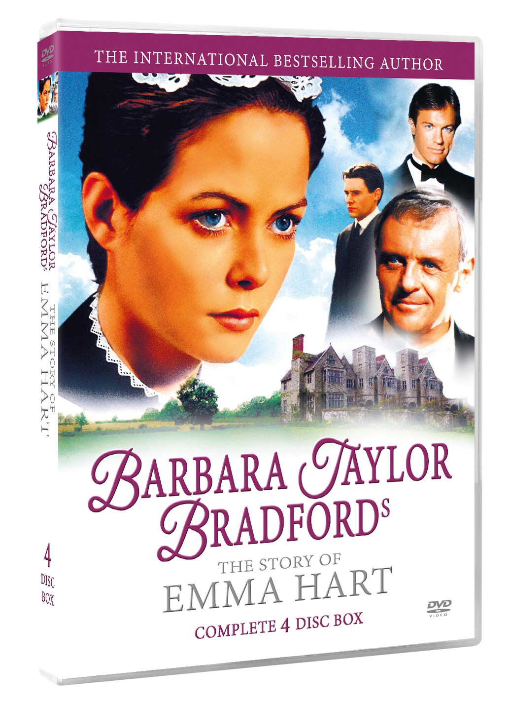 Barbara Taylor Bradford Emma Harte Complete 4 DVD, The story of - END OF LINE - PRODUCTS WILL BE DELETED WHEN SOLD OUT Barbara Taylor Bradford Emma Harte Complete 4 DVD, The story of - END OF LINE - PRODUCTS WILL BE DELETED WHEN SOLD OUT von Majeng Media AB