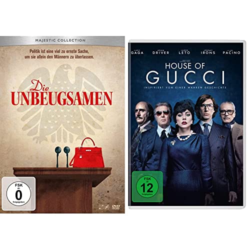Die Unbeugsamen (DVD) & House of Gucci von Majestic (Universal Pictures)