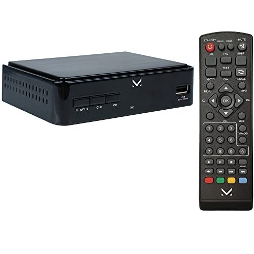 MAJESTIC DEC 665 - Terrestrischer Digitaldecoder DVB-T2 HD, USB-Eingang, Fernbedienung, SCART, HDMI MAJESTIC DEC 665 - Terrestrischer Digitaldecoder DVB-T2 HD, USB-Eingang, Fernbedienung, SCART, HDMI von Majestic