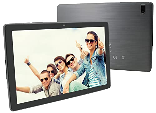 Majestic Tab 912 Pro 4G Tablet 25,6 cm (10,1 Zoll) WI-FI und 4G, Octa Core, 64 G Speicher, 4 G RAM, Android 12, Bluetooth, Dual-Kamera, Grau von Majestic