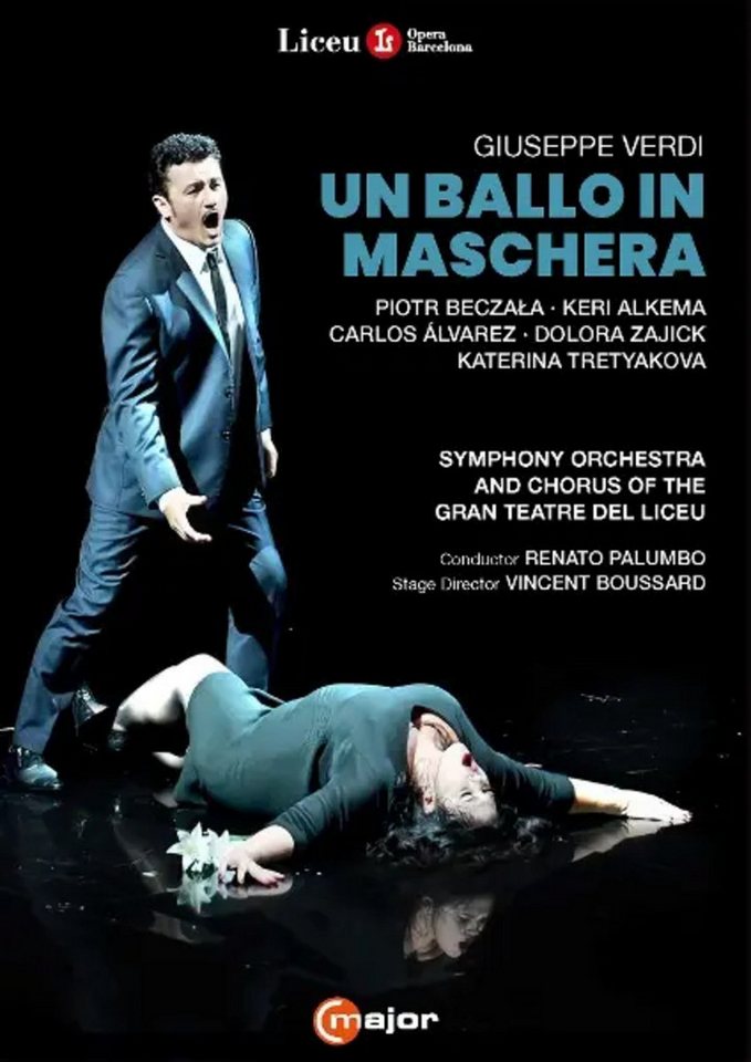 Major DVD Verdi: Un ballo in maschera (Teatre del Liceu,2017 Major DVD Verdi: Un ballo in maschera (Teatre del Liceu,2017 von Major