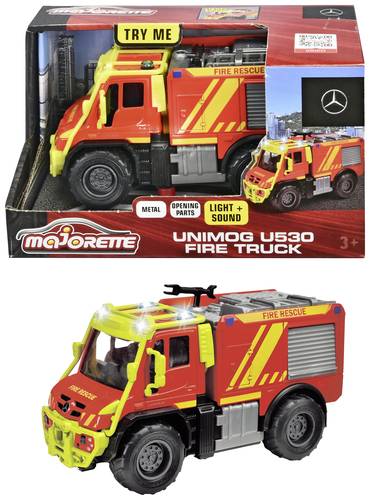 Majorette Einsatzfahrzeug Modell Mercedes Benz Unimog U530 Fire Truck Fertigmodell PKW Modell Majorette Einsatzfahrzeug Modell Mercedes Benz Unimog U530 Fire Truck Fertigmodell PKW Modell von Majorette
