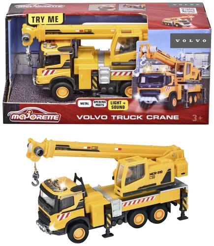 Majorette LKW Modell Volvo Truck Crane Fertigmodell LKW Modell von Majorette