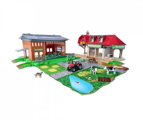 Majorette Landwirtschafts Modell Creatix Farm Station Fertigmodell Landwirtschafts Modell von Majorette