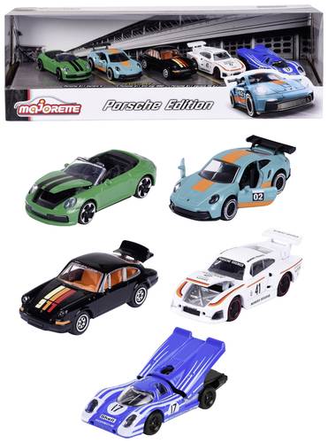 Majorette PKW Modell Porsche 5er Set Fertigmodell PKW Modell Majorette PKW Modell Porsche 5er Set Fertigmodell PKW Modell von Majorette