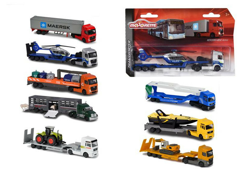 Majorette Transporter 7-fach sortiert Majorette Transporter 7-fach sortiert von Majorette