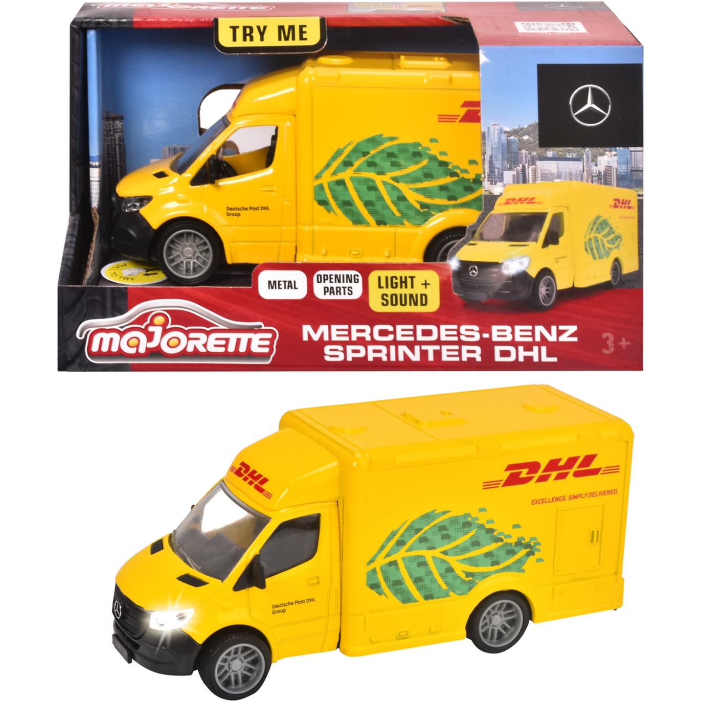 Mercedes-Benz Sprinter DHL, Spielfahrzeug von Majorette