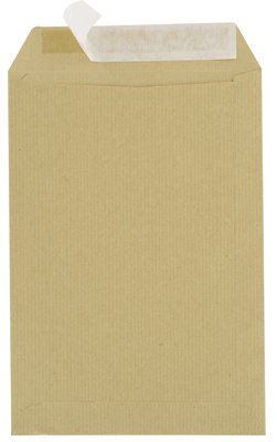 Majuscule Briefumschläge, Packpapier, 90 g, 23 x 32, Klebestreifen mit abnehmbarem Schutz, 50 Stück von Majuscule