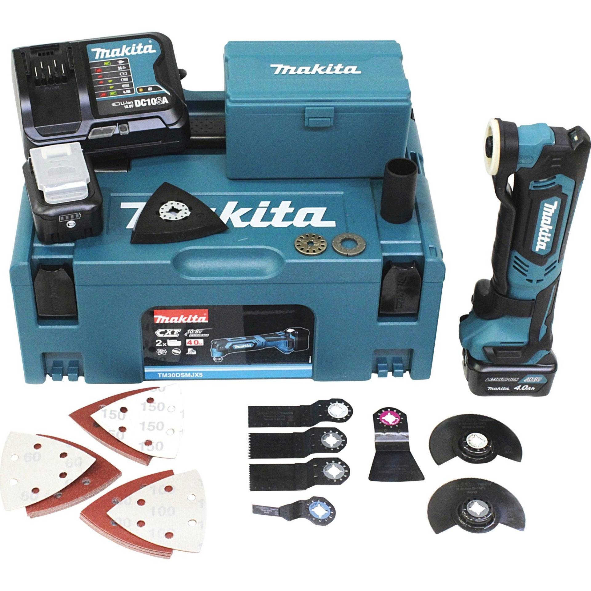 Akku-Multifunktions-Werkzeug TM30DSMJX5, 12 Volt Akku-Multifunktions-Werkzeug TM30DSMJX5, 12 Volt von Makita