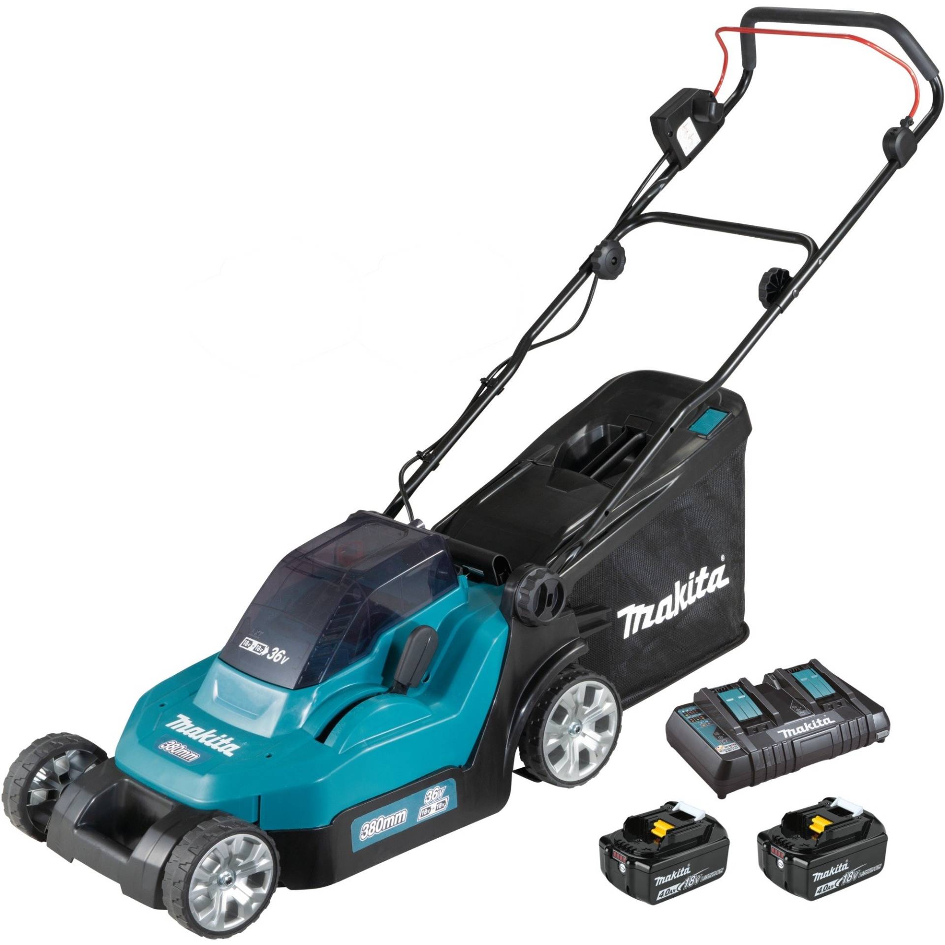 Akku-Rasenmäher DLM382PM2, 36Volt (2x18Volt) von Makita