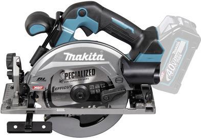 MAKITA HS012GZ - Akku-Handkreissäge (40V XGT - bürstenloser Motor - Sägeblatt 165 mm - LED-Licht - ohne Akku & Ladegerät) (HS012GZ) von Makita