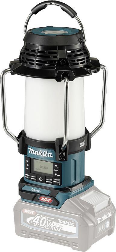 MAKITA MR009GZ - Akku-Radio mit Laterne (40V - XGT - Bluetooth - inkl. Netzteil - ohne Akku & Ladegerät) (MR009GZ) von Makita