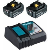 Makita 197490-7 Power Source-Kit 18V 4Ah 2x BL1840B + DC18RC von Makita