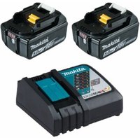 Makita 197570-9 Power Source-Kit 18V 5Ah 2x BL1850B + DC18RC von Makita