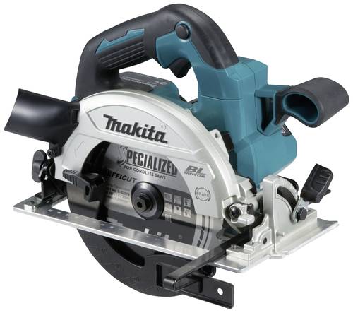 Makita Akku-Handkreissäge Schnitttiefe max. (90°) 57mm inkl. 2. Akku, inkl. Ladegerät, inkl. Koff von Makita