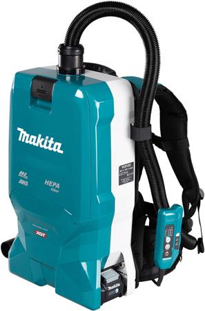 Makita Akku-Rucksackstaubsauger VC012GZ01 blau ohne Akku und Ladegeraet (VC012GZ01) von Makita