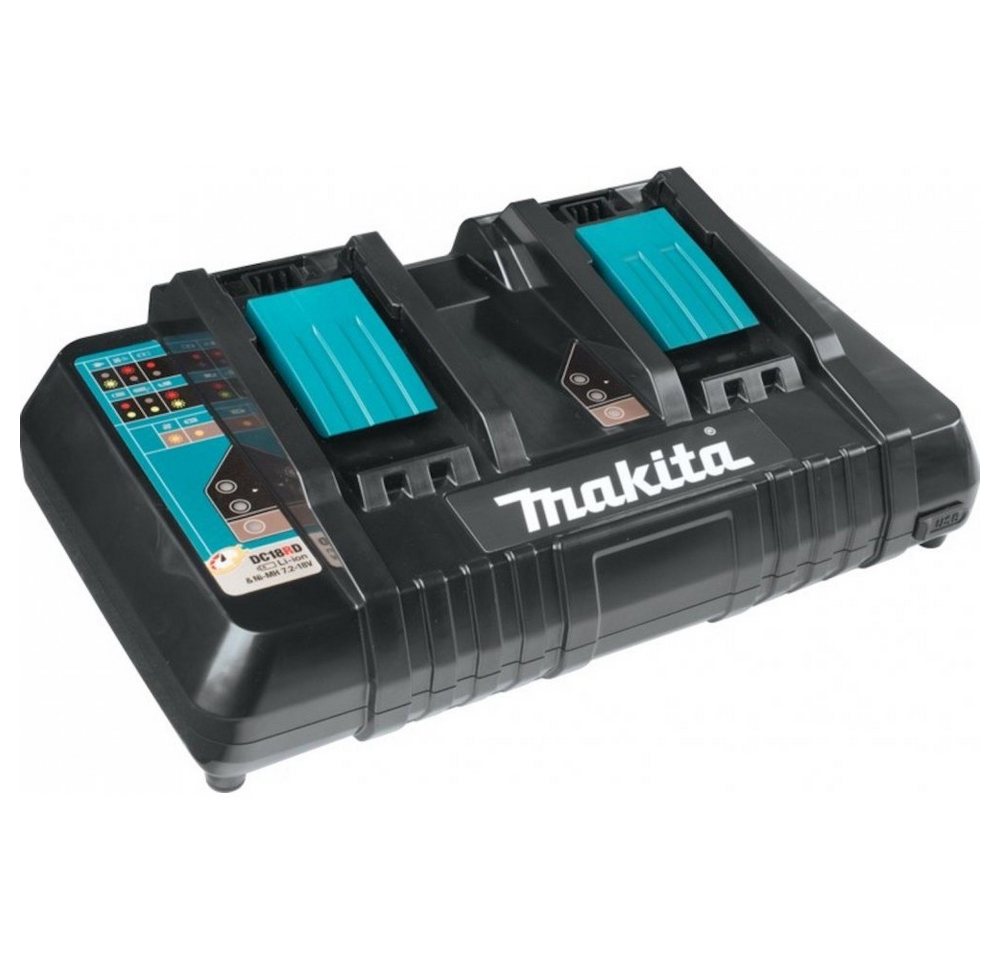Makita DC18RD - Ladegerät - blau/schwarz Werkzeug-Akku-Ladetechnik Makita DC18RD - Ladegerät - blau/schwarz Werkzeug-Akku-Ladetechnik von Makita