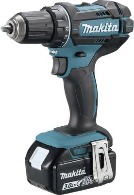 Makita DDF482RFJ - Bohrer/Schrauber - schnurlos - 2 Geschwindigkeiten - Bohrfutterschlüssel 13 mm - 62 N·m - 2 Akkus - 18 V (DDF482RFJ) von Makita