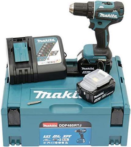 Makita DDF485RTJ Akku-Bohrschrauber Makita DDF485RTJ Akku-Bohrschrauber von Makita