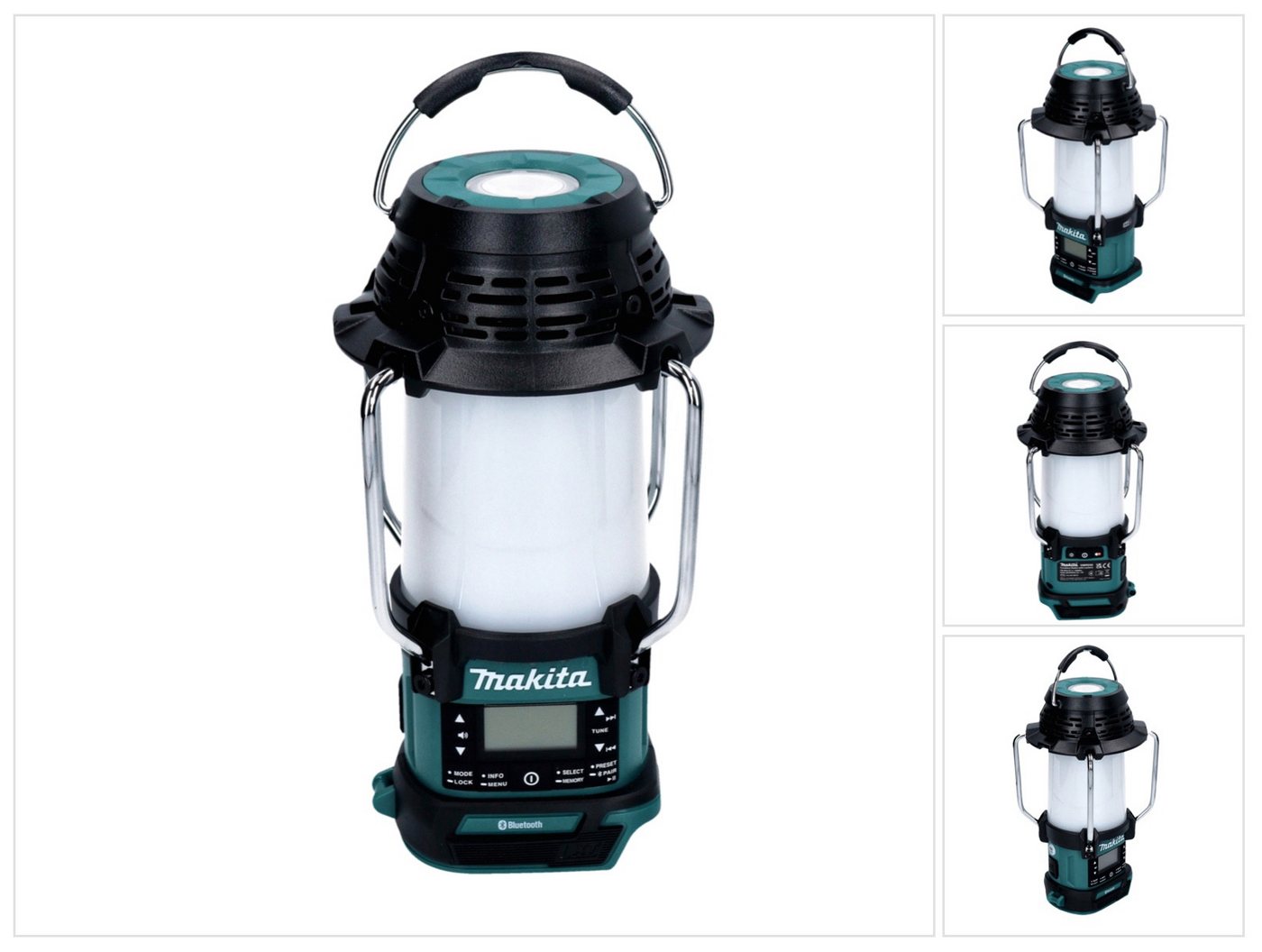Makita DMR 056 Akku Radio 18 V FM DAB+ mit Laterne 360° Taschenlampe IP65 So Baustellenradio Makita DMR 056 Akku Radio 18 V FM DAB+ mit Laterne 360° Taschenlampe IP65 So Baustellenradio von Makita