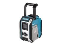 Makita DMR114, Arbeitsort, DAB, DAB+, FM, 87,5 - 108 MHz, 174.9 - 239.2 MHz, Schwarz, Blau, Akku von Makita