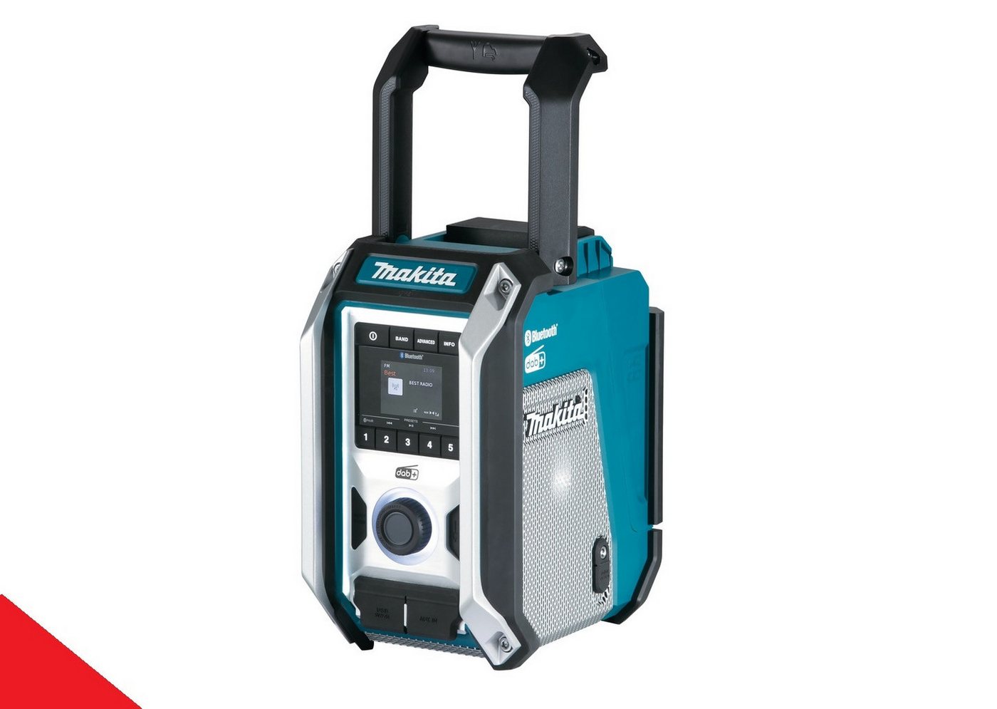 Makita DMR115 Akku-Baustellenradio 7,2 V - 18 V mi t DAB+ Baustellenradio Makita DMR115 Akku-Baustellenradio 7,2 V - 18 V mi t DAB+ Baustellenradio von Makita