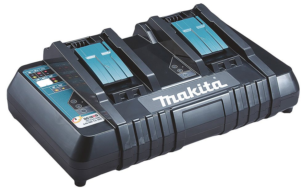 Makita Doppel-Schnellladegerät DC18RD Akku-Ladestation Makita Doppel-Schnellladegerät DC18RD Akku-Ladestation von Makita