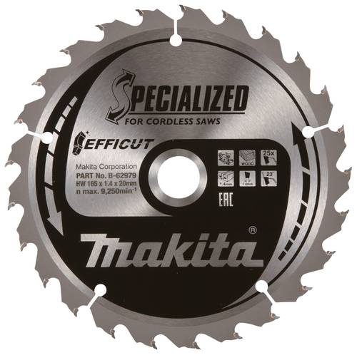 Makita E-12946 Kreissägeblatt 270 x 30mm Zähneanzahl: 24 1St. Makita E-12946 Kreissägeblatt 270 x 30mm Zähneanzahl: 24 1St. von Makita