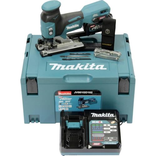 Makita JV001GD102 Akku-Pendelhubstichsäge JV001GD102 bürstenlos, inkl. Akku 40V 2.5Ah Makita JV001GD102 Akku-Pendelhubstichsäge JV001GD102 bürstenlos, inkl. Akku 40V 2.5Ah von Makita
