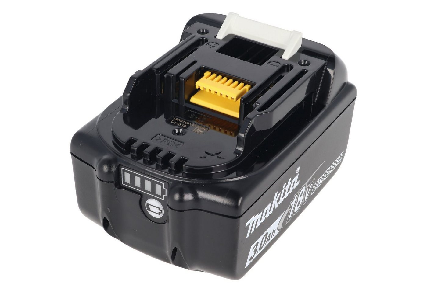 Makita Makita BL1830 B Akku Li-Ion 18 Volt 3Ah mit LED Ladeanzeige, Makita 1 Akku 3000 mAh (18,0 V) von Makita