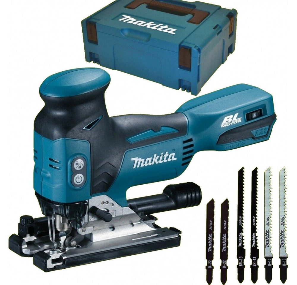 Makita Makita DJV181ZJ Stichsäge im Makpac - Elektrowerkzeug. Elektro-Kabel, Leistungsstarke Pendelhubstichsäge Makita Makita DJV181ZJ Stichsäge im Makpac - Elektrowerkzeug. Elektro-Kabel, Leistungsstarke Pendelhubstichsäge von Makita