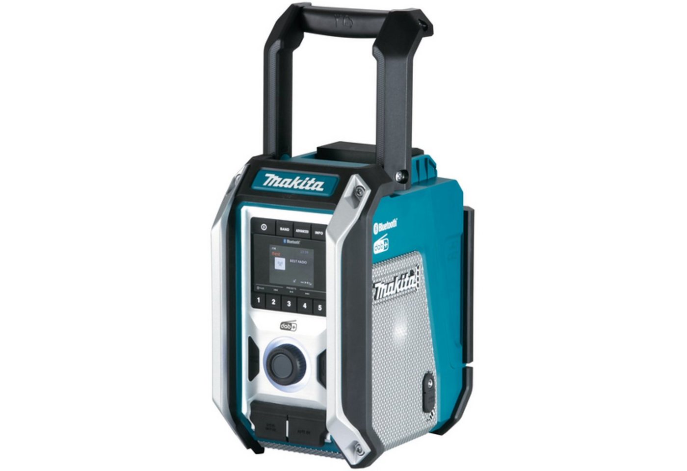 Makita Makita DMR115, Baustellenradio, (IP65, FM, DAB) Radio von Makita